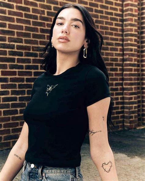 dua lipa tatuajes|12 Most Popular Dua Lipa Tattoo Designs